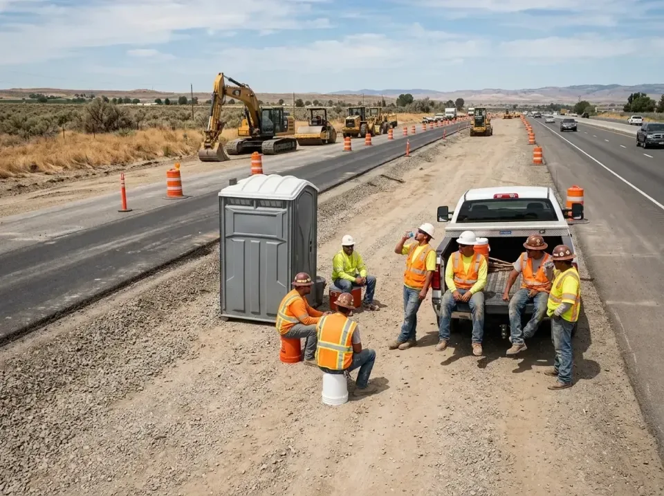 highway-road-construction-crew-007 — frequently asked questions, Porta Potty and Restroom Rentals in Anthem, AZ